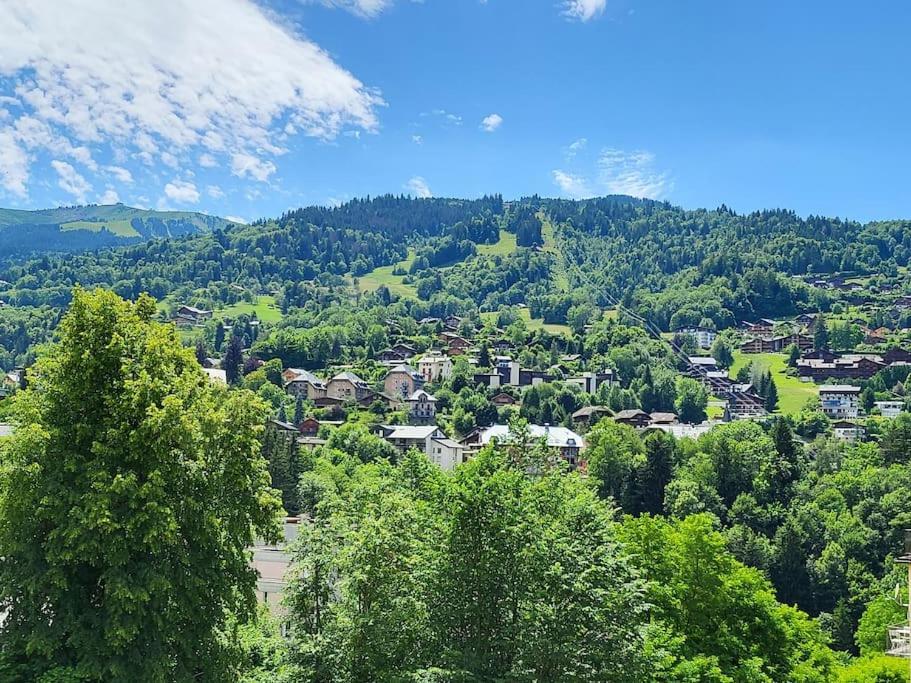 Bel appartement avec piscine couverte et hammam Saint-Gervais-les-Bains Extérieur photo