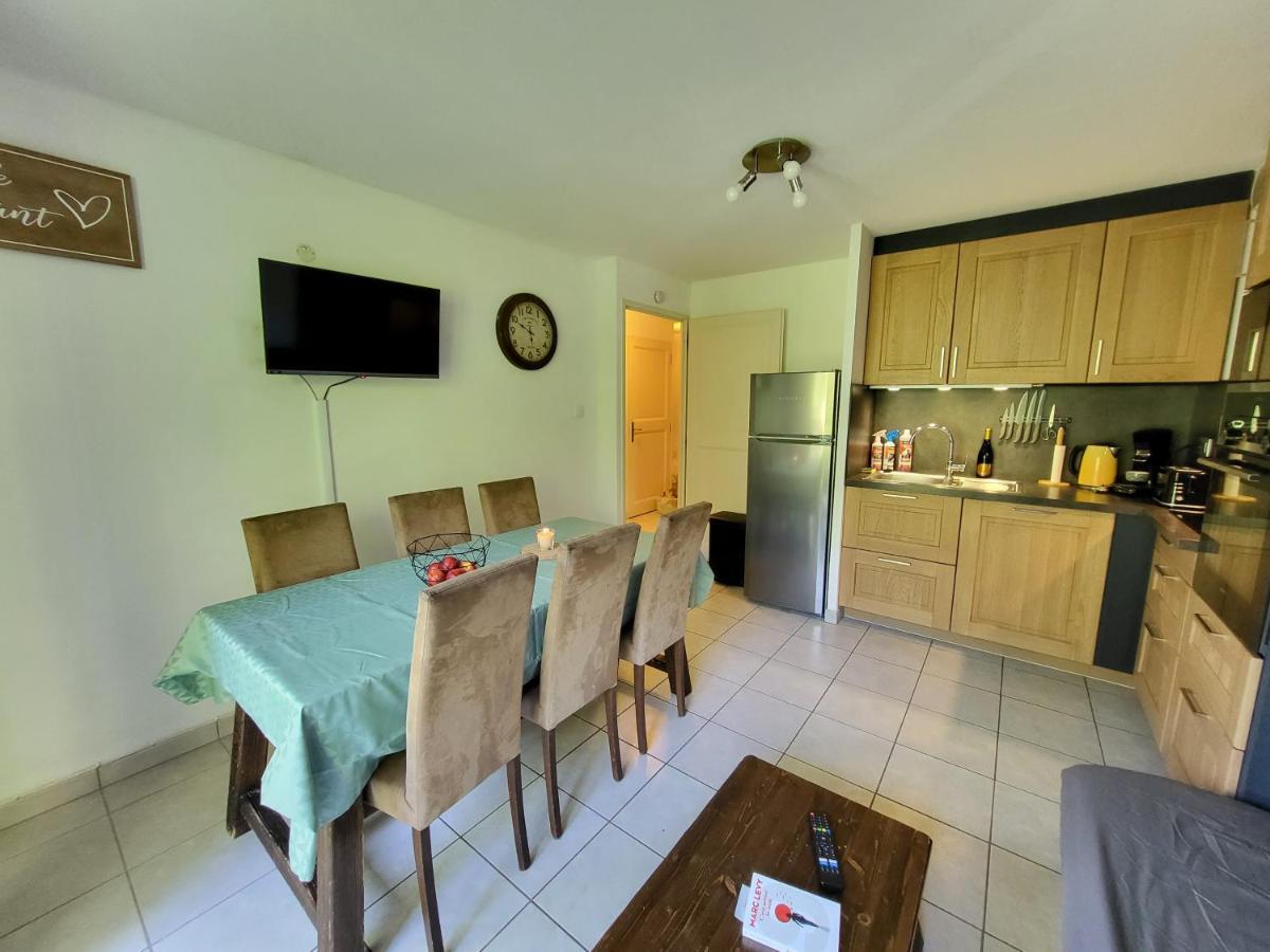 Bel appartement avec piscine couverte et hammam Saint-Gervais-les-Bains Extérieur photo